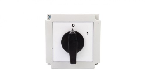 Łącznik krzywkowy 0-1 2P 25A w obudowie 4G25-91-PK R114 63-840395-031