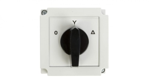 Łącznik krzywkowy gwiazda-trójkąt 3P 25A w obudowie 4G25-12-PK R114 63-840591-031