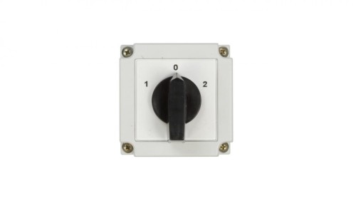 Łącznik krzywkowy 1-0-2 3P 10A w obudowie 4G10-53-PK R014 63-840345-011