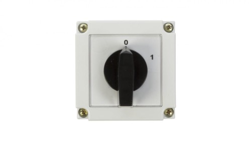 Łącznik krzywkowy 0-1 1P 10A w obudowie 4G10-90-PK R014 63-840392-011