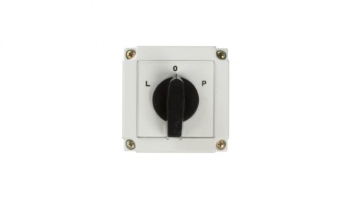 Łącznik krzywkowy L-0-P 3P 10A w obudowie 4G10-11-PK R014 63-840309-011