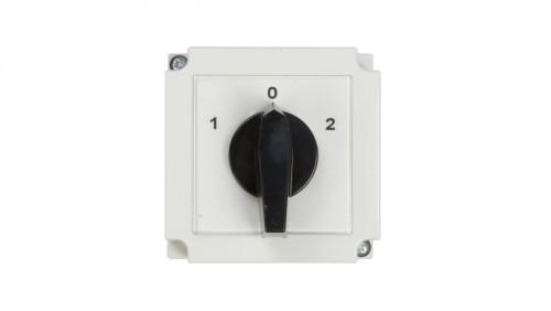 Łącznik krzywkowy 1-0-2 3P 25A w obudowie 4G25-53-PK R114 63-840345-031