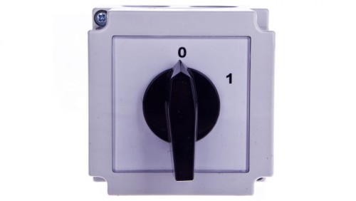 Łącznik krzywkowy 0-1 4P 25A w obudowie 4G25-92-PK R114 63-840398-031