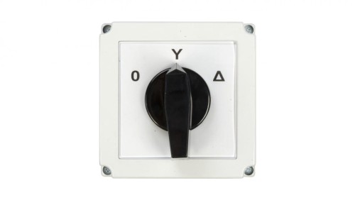 Łącznik krzywkowy gwiazda-trójkąt 3P 40A w obudowie 4G40-12-PK R214 63-840591-041