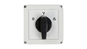 Łącznik krzywkowy gwiazda-trójkąt 3P 63A w obudowie 4G63-12-PK R214 63-840591-051