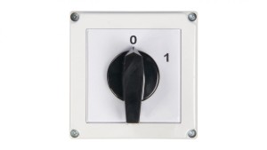 Łącznik krzywkowy 0-1 3P 63A w obudowie 4G63-10-PK R214 63-840306-051