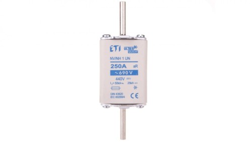 Wkładka bezpiecznikowa NH1 250A aR 690V 004333216