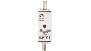 Wkładka bezpiecznikowa NH000 2A gG 500V 004181201