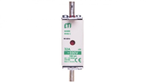 Wkładka bezpiecznikowa NH000 32A aM 690V 004181408