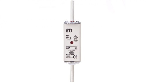 Wkładka bezpiecznikowa NH1C 32A gG 500V 004184208