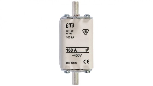 Wkładka bezpiecznikowa NH00 160A gF 400V 004119104