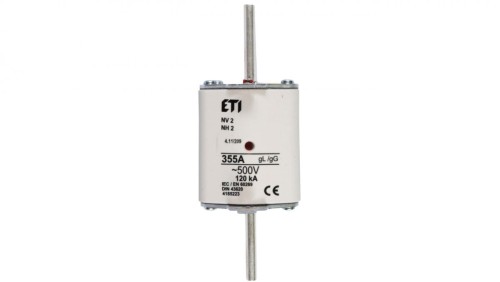 Wkładka bezpiecznikowa NH2 355A gG 500V 004185223