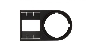 Tabliczka opisowa 50x30mm czarna prostokątna bez etykiety M22S-ST-X 216392/opak.=25szt./