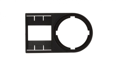 Tabliczka opisowa 50x30mm czarna prostokątna bez etykiety M22S-ST-X 216392/opak.=25szt./