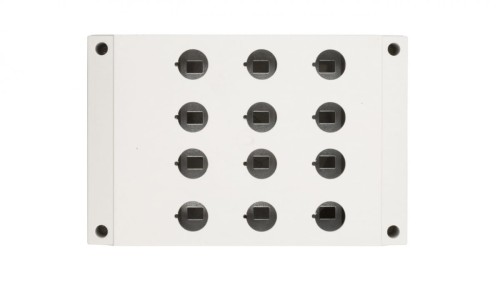 Obudowa kasety 12-otworowa 22mm szara IP67 M22-I12 222688