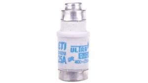 Wkładka bezpiecznikowa D02 25A gR 400V AC/250V DC D02UQ25A 004312002