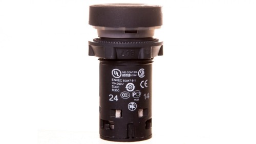 Przycisk z samoczynnym powrotem czarny 2NO XB7NA23 XB7NA23