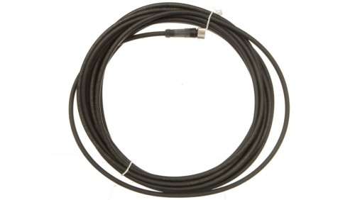 Złącze żeńskie M8 proste 3-pinowe kabel 5m PUR XZCP0566L5