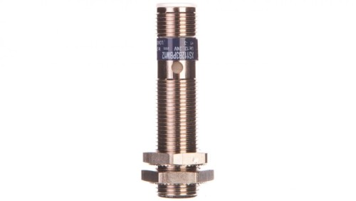 Czujnik indukcyjny M12 2mm zakryty 12-24V DC PNP 1R połączenie M12 3-piny XS112B3PBM12