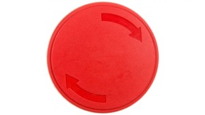 Napęd przycisku grzybkowego czerwony 40mm odblokowanie przez obrót LPCB6344