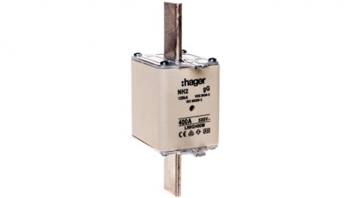 Wkładka bezpiecznikowa NH2 400A 500V gG LNH2400M