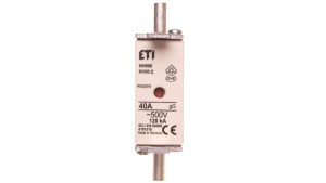 Wkładka bezpiecznikowa NH000 40A gG 500V 004181210
