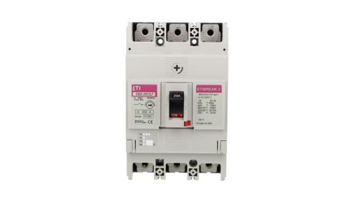 Wyłącznik kompaktowy 3P 250A 16kA /bez regulacji/ EB2S 250/3LF 004671813