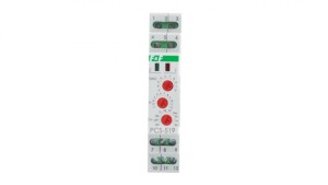 Przekaźnik czasowy 2P 8A 0,1sek-576h 12V AC/DC wielofunkcyjny PCS-519-12V