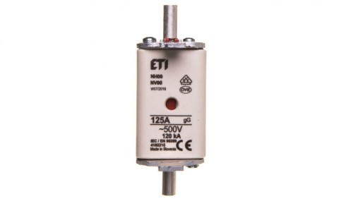 Wkładka bezpiecznikowa NH00 125A gG 500V 004182215