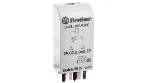 Moduł EMC, LED zielony 28-60V AC/DC 99.02.0.060.59