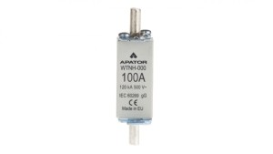 Wkładka bezpiecznikowa NH000 100A gG 500V WT-000 1115282113T