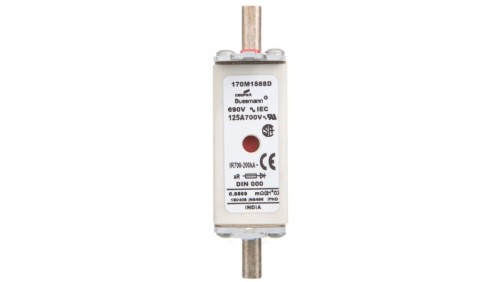 Wkładka bezpiecznikowa NH000 125A aR 690V 170M1568D