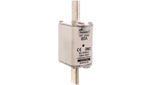 Wkładka NH1 80A 500V gL/gG podwójny wskaźnik 80NHG1B
