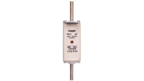 Wkładka bezpiecznikowa NH1C 63A 500V gG LNH1063M