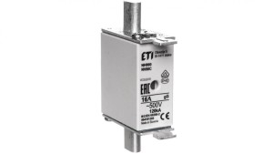 Wkładka bezpiecznikowa NH000 16A gG 500V 004181205