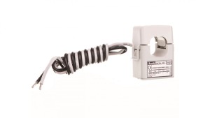 Przekładnik prądowy 100/5A, klasa 1, rdzeń otwierany, otwór 24x24mm, przewody o długości 2m DM1TMA0100