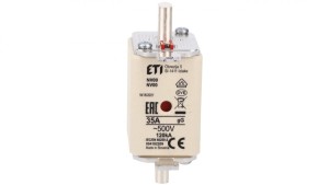 Wkładka bezpiecznikowa NH00 35A gG 500V 004182209