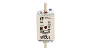 Wkładka bezpiecznikowa NH00 40A gG 500V 004182210