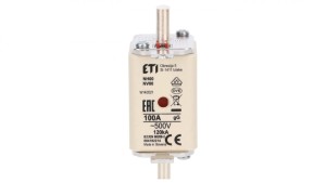 Wkładka bezpiecznikowa NH00 100A gG 500V 004182214