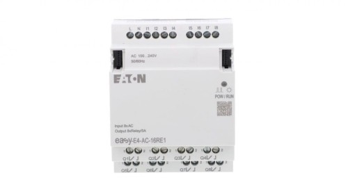 Rozszerzenie wejścia/wyjścia easyE4 230VAC/DC 8DI 8DO-R EASY-E4-AC-16RE1 197222
