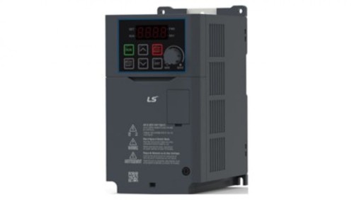 Przemiennik częstotliwości LSIS serii G100 0,75 kW 3x400V AC filtr EMC C3 klawiatura LED LV0008G100-4EOFN