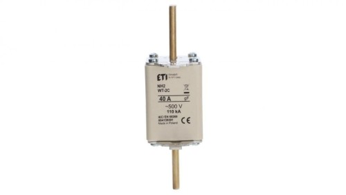 Wkładka bezpiecznikowa NH2C 40A gF 500V 004139391