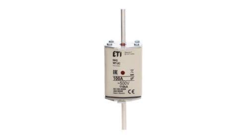Wkładka bezpiecznikowa NH2C 100A gF 500V 004139395