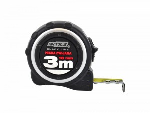 AWTOOLS MIARA ZWIJANA DWUSTRONNA  3m x 16mm ABS TPR 1-STOP
