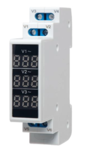 Modułowy miernik napięcia 3F (80-500VAC) SPMV3
