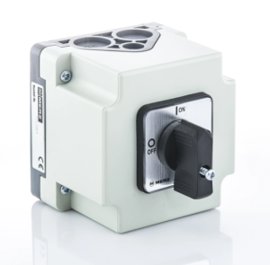 Łącznik krzywkowy 0-1 3P 32A IP65 w obudowie ML032.3-RG/OB
