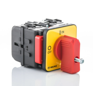 Łącznik krzywkowy 0-1 3P 32A IP55 do wbudowania ML032.3-TB/RG1