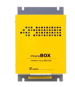 Reduktor mocy microBOX12 12A 140x215x125mm moc do 2,5kVA/1f 7,5kVA/3f IP20 montaż w szafie RABB7012G5W7