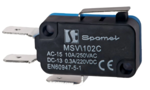 Łącznik miniaturowy dźwignia plaska krótka MSV102C