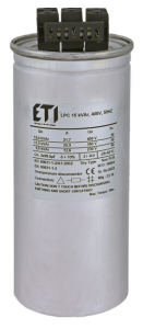 Kondensator LPC 15 kVAr 400V 50Hz 004656752